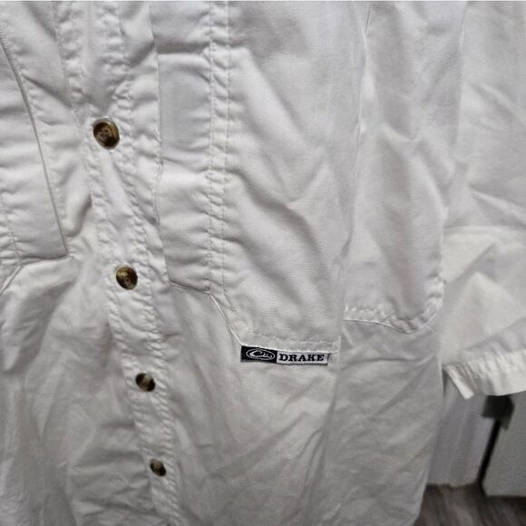 Drake FeatherLite Plaid Wingshooter's Short Sleeve Shirt - Picture 5 of 8